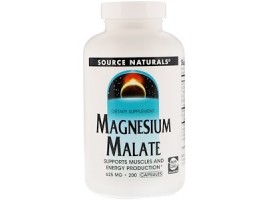 Source Naturals Magnesium Malate 625 mg, 200 Capsules
