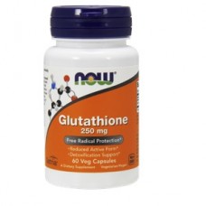 NOW Glutathione 250 mg, 60 vege caps
