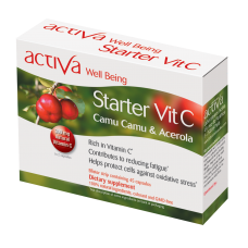 Activa Well-Being Starter VitC, 45 vege caps