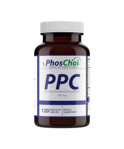 Nutrasal PhosChol PPC 600mg, 120 vege capsules