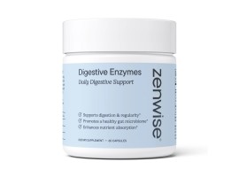 Zenwise Digestive Enzymes Plus Fast-Acting Probiotics, 60 vege caps Zenwise Digestive Enzymes Plus Fast-Acting Probiotics, 60 vege caps